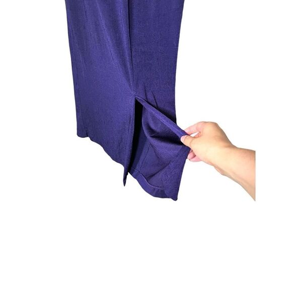 Vintage Coldwater Creek 90s Purple Maxi Dress Size Small‎ - Picture 7 of 7